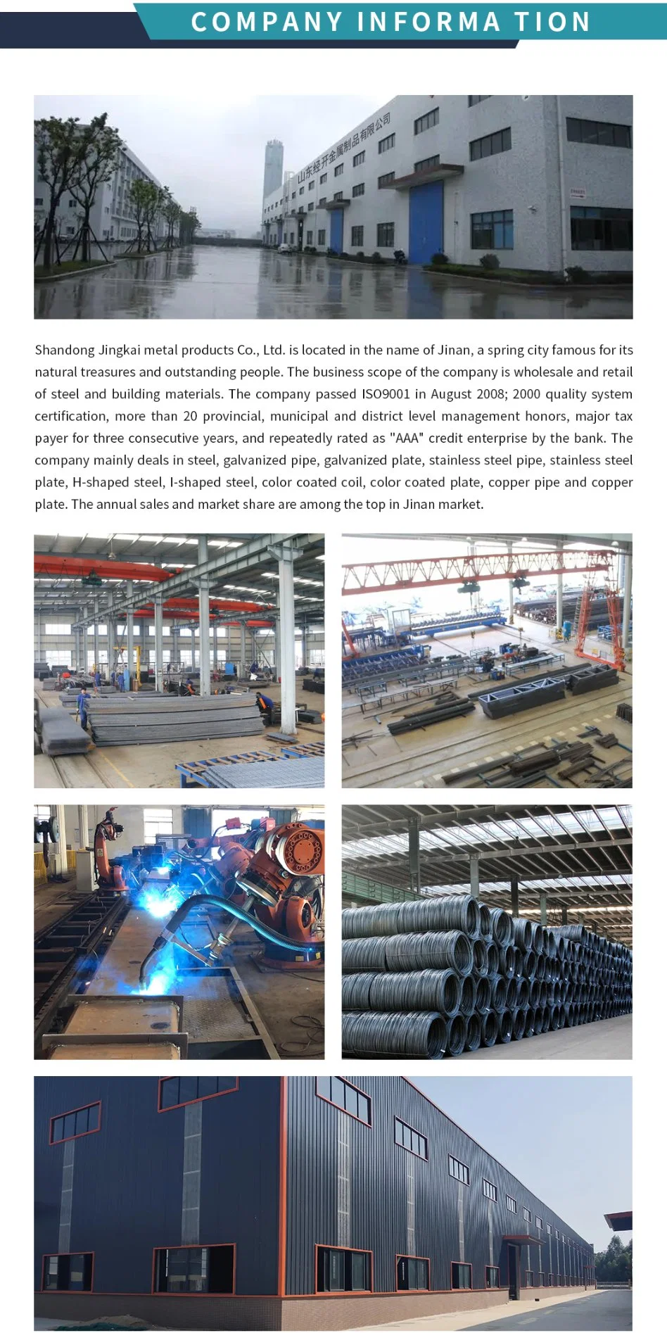 Pregalvanized Welded Square Pipe/Steel Pipe/Hot-Rolled/Round/Low-Carbon/Manufacturer/Mild Steel Pipe/Seamless Tube/Corrosion and High Temperature Resistant